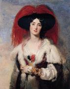 Sir Thomas Lawrence Lady peel oil